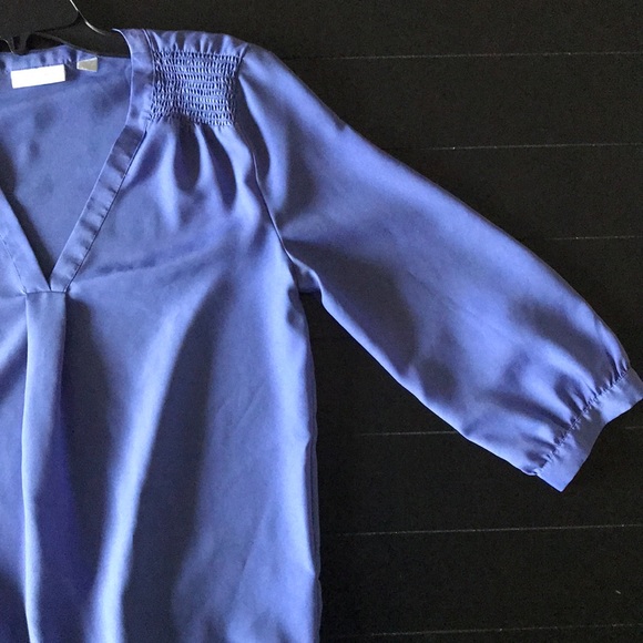 New York and company - 3/4 sleeve lavender blouse - Picture 2 of 3
